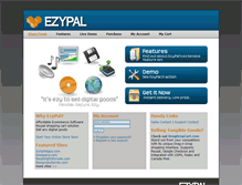 Tablet Screenshot of ezypal.com